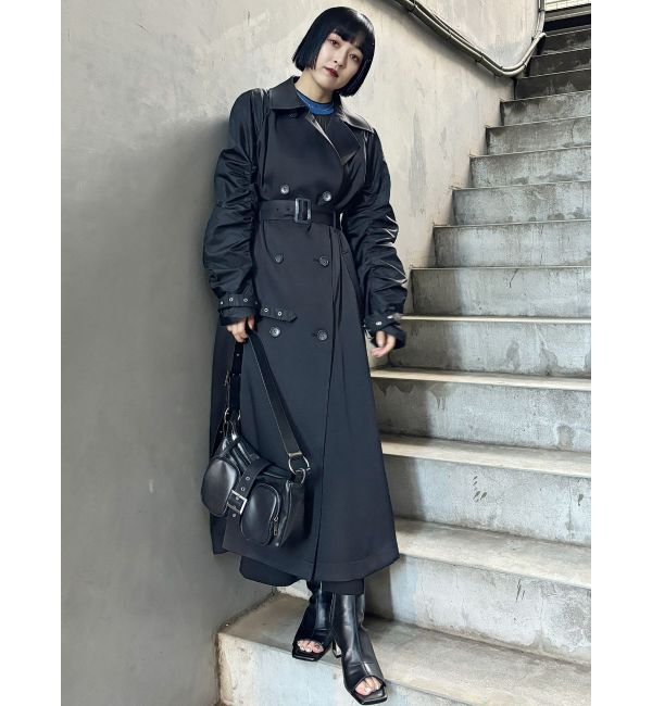 MURUA「ドッキングトレンチコート」|トレンチコート|