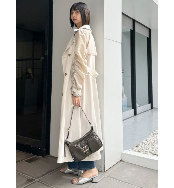 MURUA「ドッキングトレンチコート」|トレンチコート|