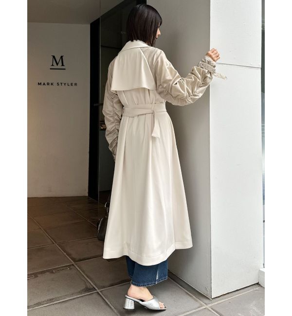 MURUA「ドッキングトレンチコート」|トレンチコート|