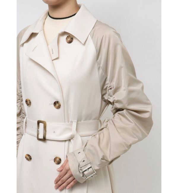 MURUA「ドッキングトレンチコート」|トレンチコート|