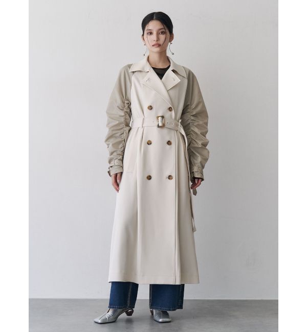 MURUA「ドッキングトレンチコート」|トレンチコート|