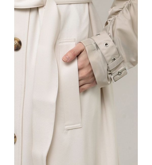 MURUA「ドッキングトレンチコート」|トレンチコート|