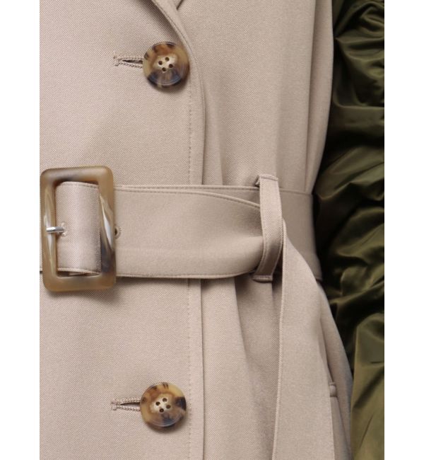 MURUA「ドッキングトレンチコート」|トレンチコート|