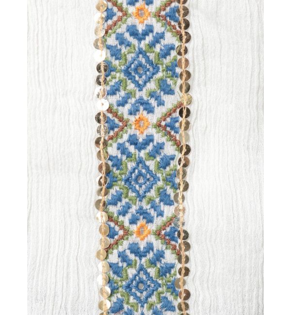 Ungrid「スパンコール刺繍ショートブラウス」|シャツ・ブラウス|