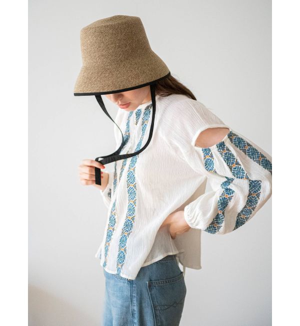 Ungrid「スパンコール刺繍ショートブラウス」|シャツ・ブラウス|