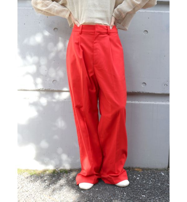 Ungrid「センタープレスルーズパンツ」|その他|