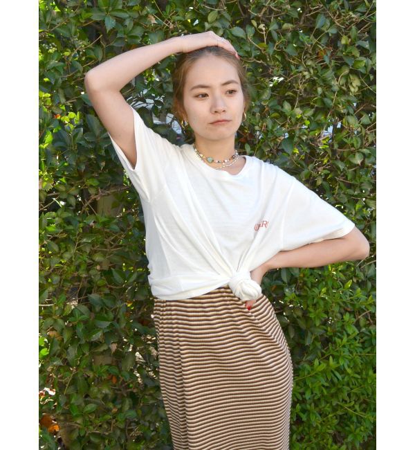 Ungrid「レイヤードテレコキャミワンピース」|ワンピース|