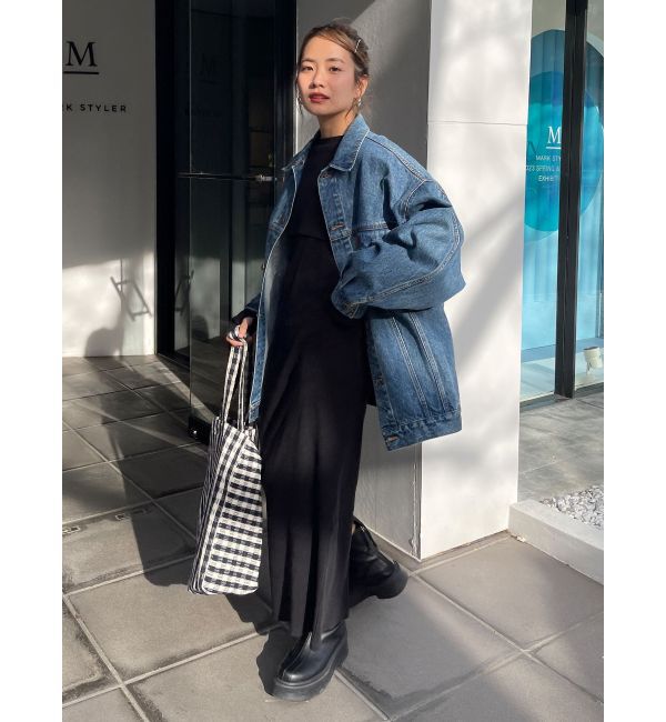 Ungrid「レイヤードテレコキャミワンピース」|ワンピース|