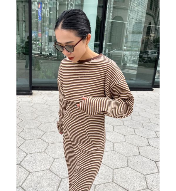 Ungrid「レイヤードテレコキャミワンピース」|ワンピース|