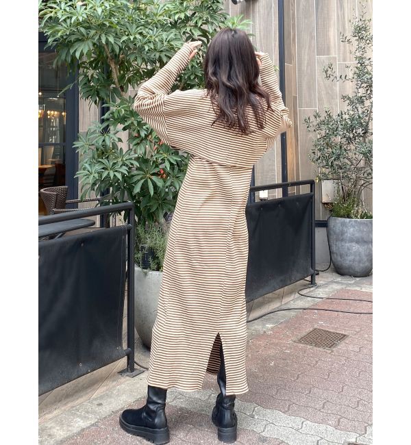 Ungrid「レイヤードテレコキャミワンピース」|ワンピース|