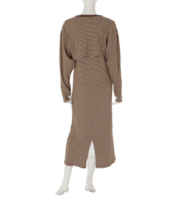 Ungrid「レイヤードテレコキャミワンピース」|ワンピース|