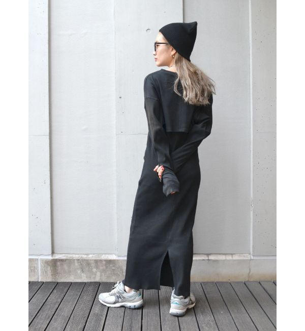 Ungrid「レイヤードテレコキャミワンピース」|ワンピース|