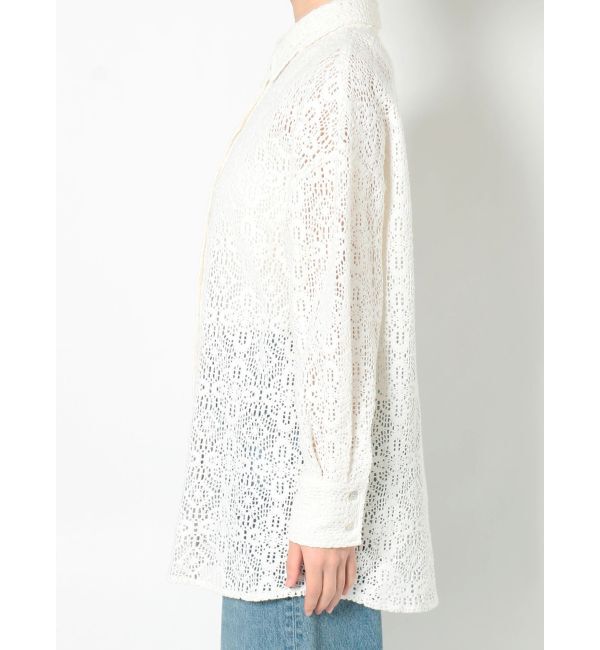 Ungrid「レースルーズシャツ」|シャツ・ブラウス|