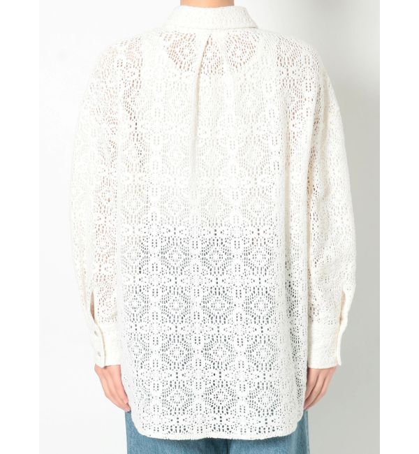 Ungrid「レースルーズシャツ」|シャツ・ブラウス|