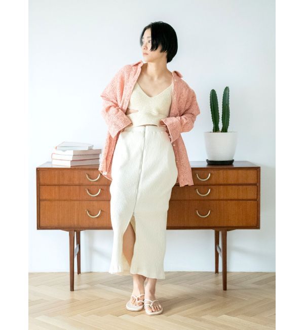 Ungrid「レースルーズシャツ」|シャツ・ブラウス|