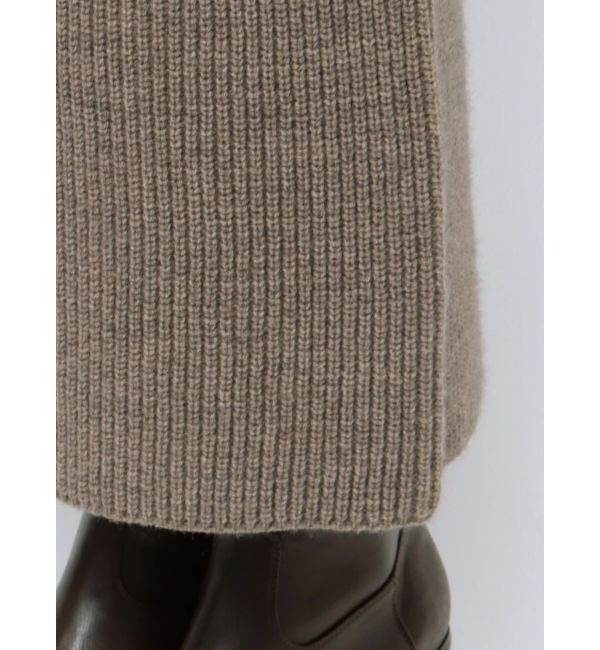 Ungrid「【WEB限定】ハイネックジップニットワンピース」|ワンピース|