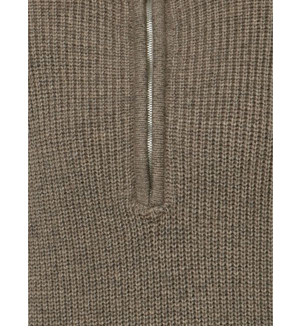 Ungrid「【WEB限定】ハイネックジップニットワンピース」|ワンピース|