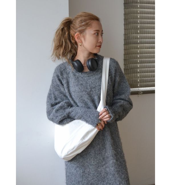 Ungrid「起毛ニットルーズワンピース」|ワンピース|