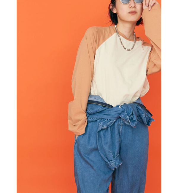 Ungrid「【WEB限定】ラグランロングスリーブTee」|Tシャツ・カットソー|