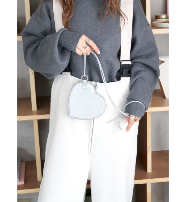 Ungrid「ハートショルダーミニバッグ」|ショルダー・メッセンジャー|