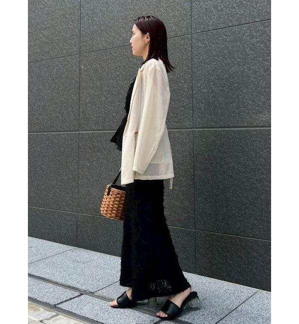 LAGUNAMOON「【追加生産】メッシュダブルテーラージャケット」|テーラードジャケット|