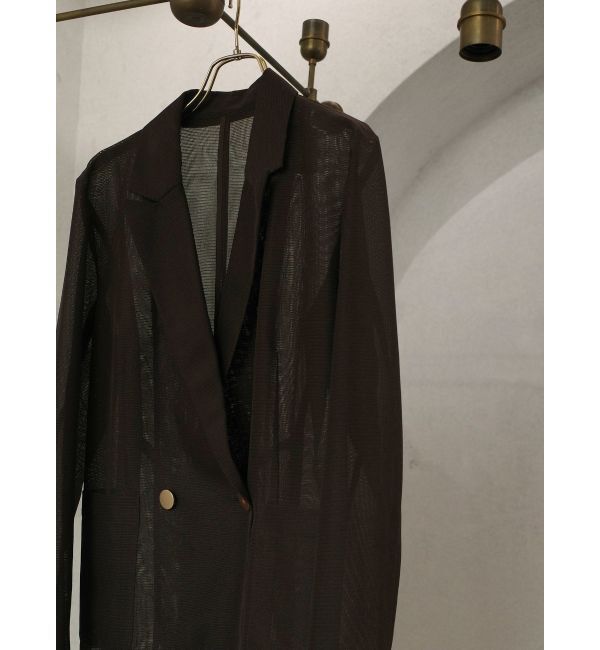 LAGUNAMOON「【追加生産】メッシュダブルテーラージャケット」|テーラードジャケット|