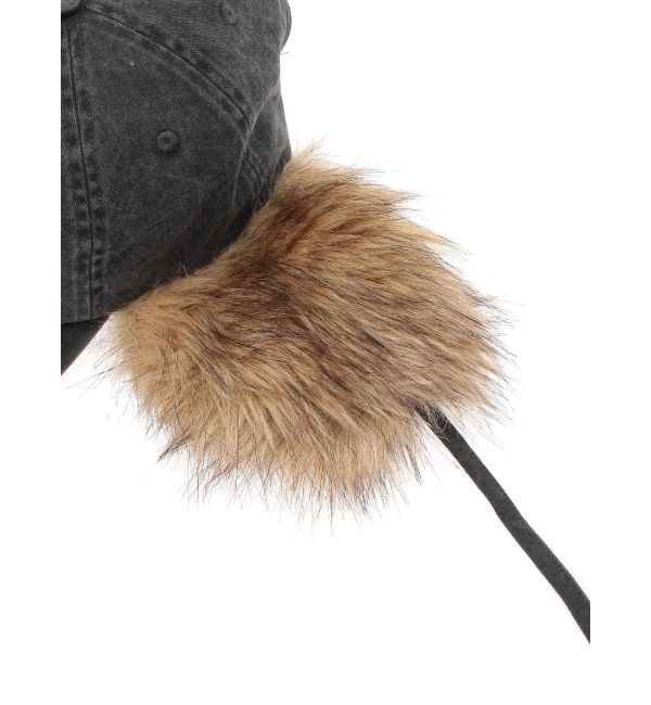 EVRIS「フェイクファードッキングフライトキャップ」|キャップ・キャスケット|