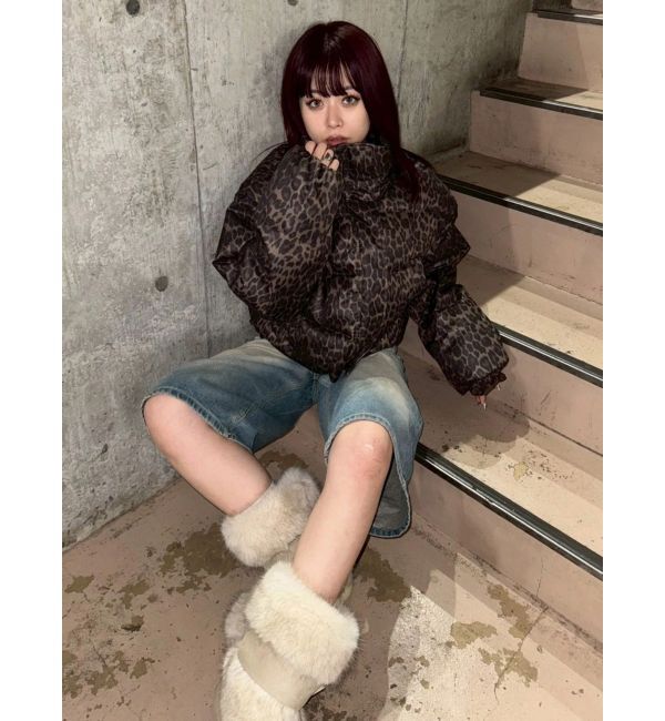 EVRIS「2WAYエアリークロップドブルゾン」|ダウン|