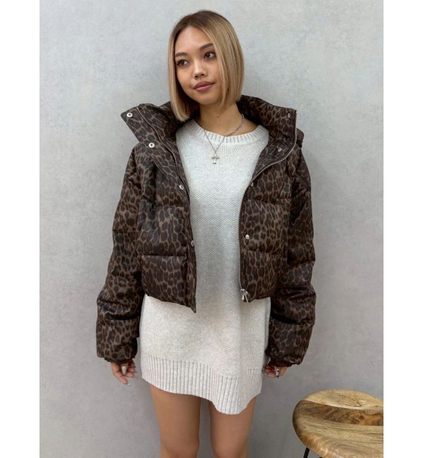 EVRIS「2WAYエアリークロップドブルゾン」|ダウン|