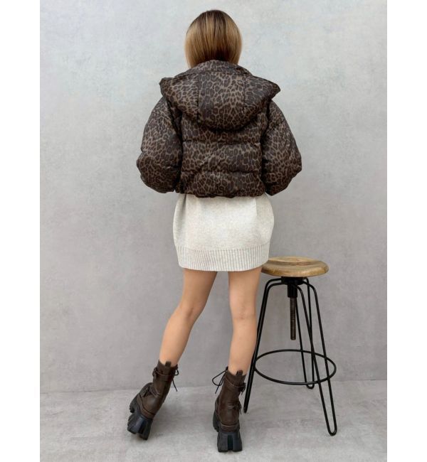 EVRIS「2WAYエアリークロップドブルゾン」|ダウン|