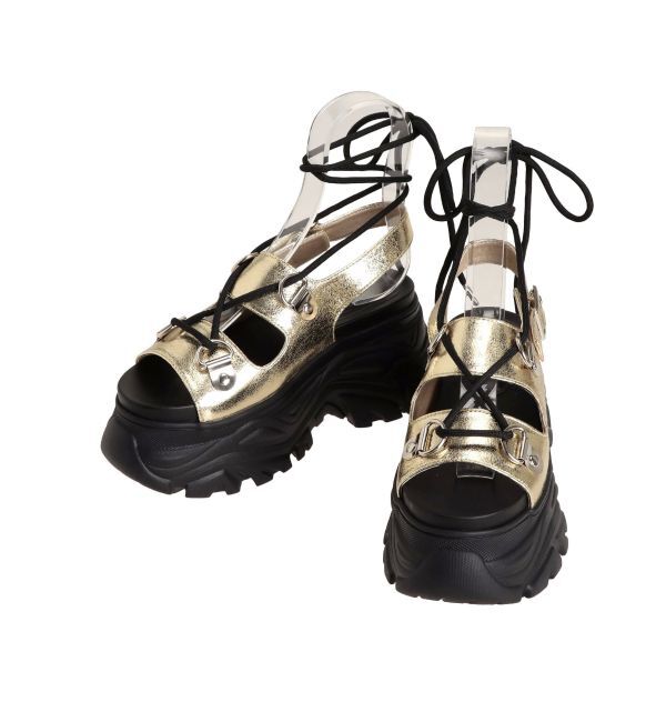 jouetie「レースアップスニーカーソールサンダル」|サンダル|