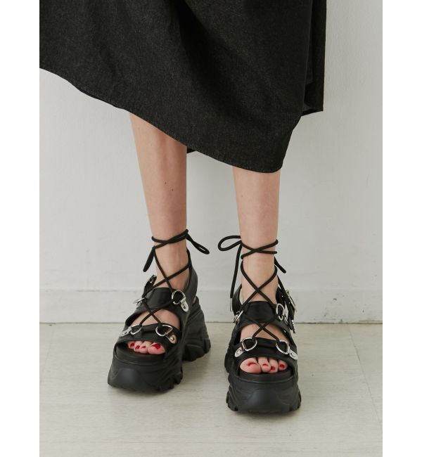 jouetie「レースアップスニーカーソールサンダル」|サンダル|