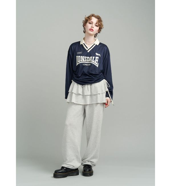 jouetie「【LONSDALE&times;jouetie】ロゴユニフォームトップス」|Tシャツ・カットソー|