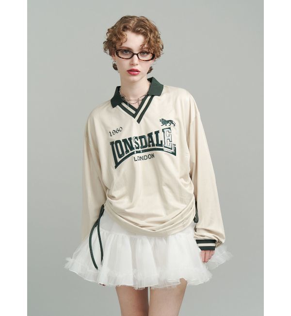 jouetie「【LONSDALE&times;jouetie】ロゴユニフォームトップス」|Tシャツ・カットソー|