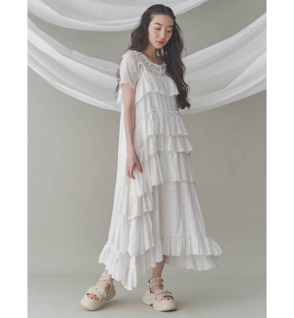 merry jenny「イレギュラーキャミワンピース」|ワンピース|