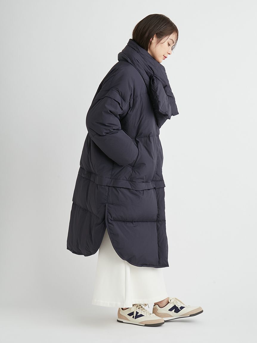 emmi atelier「【金子綾 for emmi】ecoマルチウェイダウンコート」|ダウン|