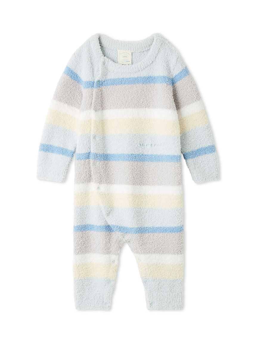 GELATO PIQUE KIDS & BABY「【BABY】ベビモコカラフルボーダーロンパース」|ロンパース|