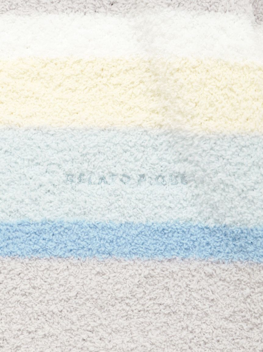 GELATO PIQUE KIDS & BABY「【BABY】ベビモコカラフルボーダーロンパース」|ロンパース|