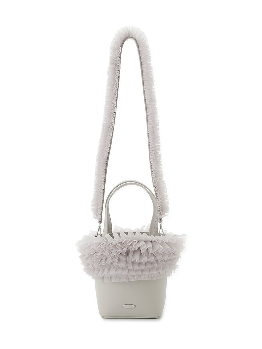 LILY BROWN「【限定カラー】チュール切り替え3wayトート」|トートバッグ|