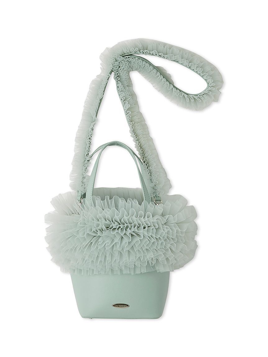 LILY BROWN「【限定カラー】チュール切り替え3wayトート」|トートバッグ|