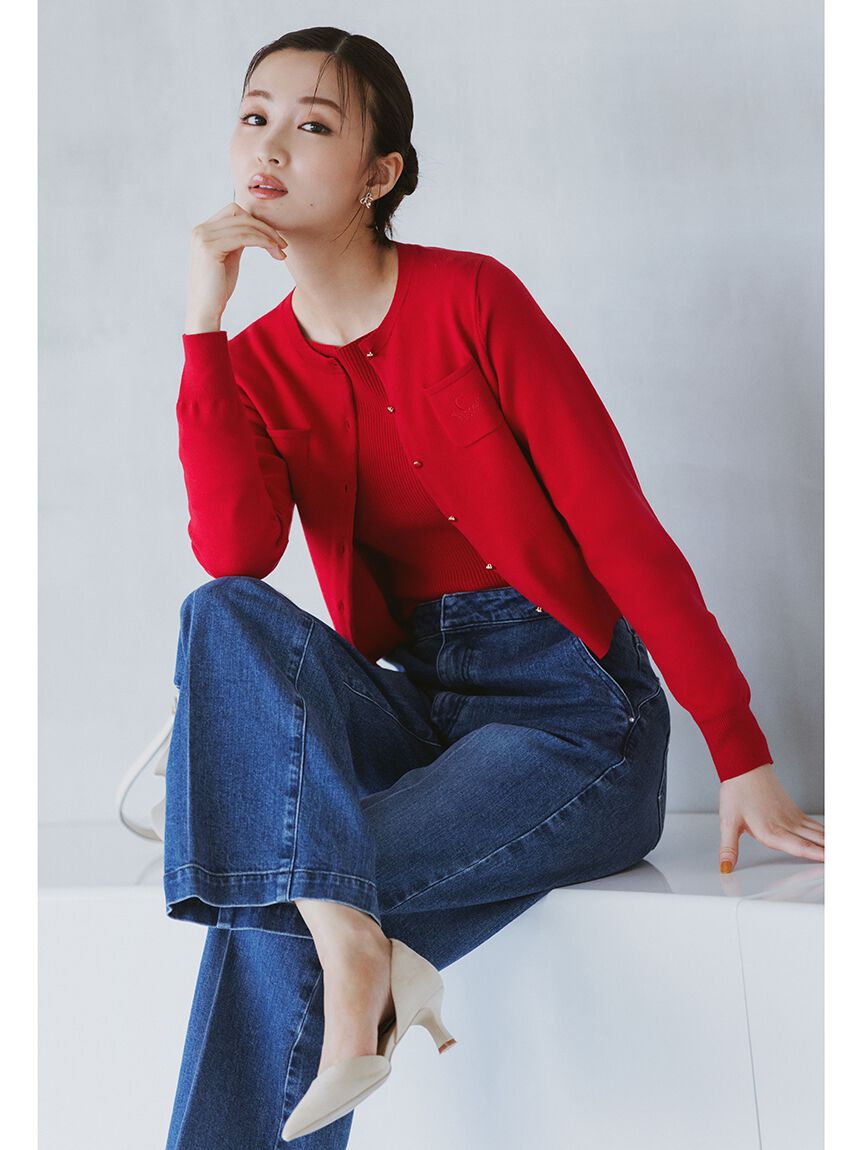 CELFORD「ストレートデニムパンツ」|デニム|