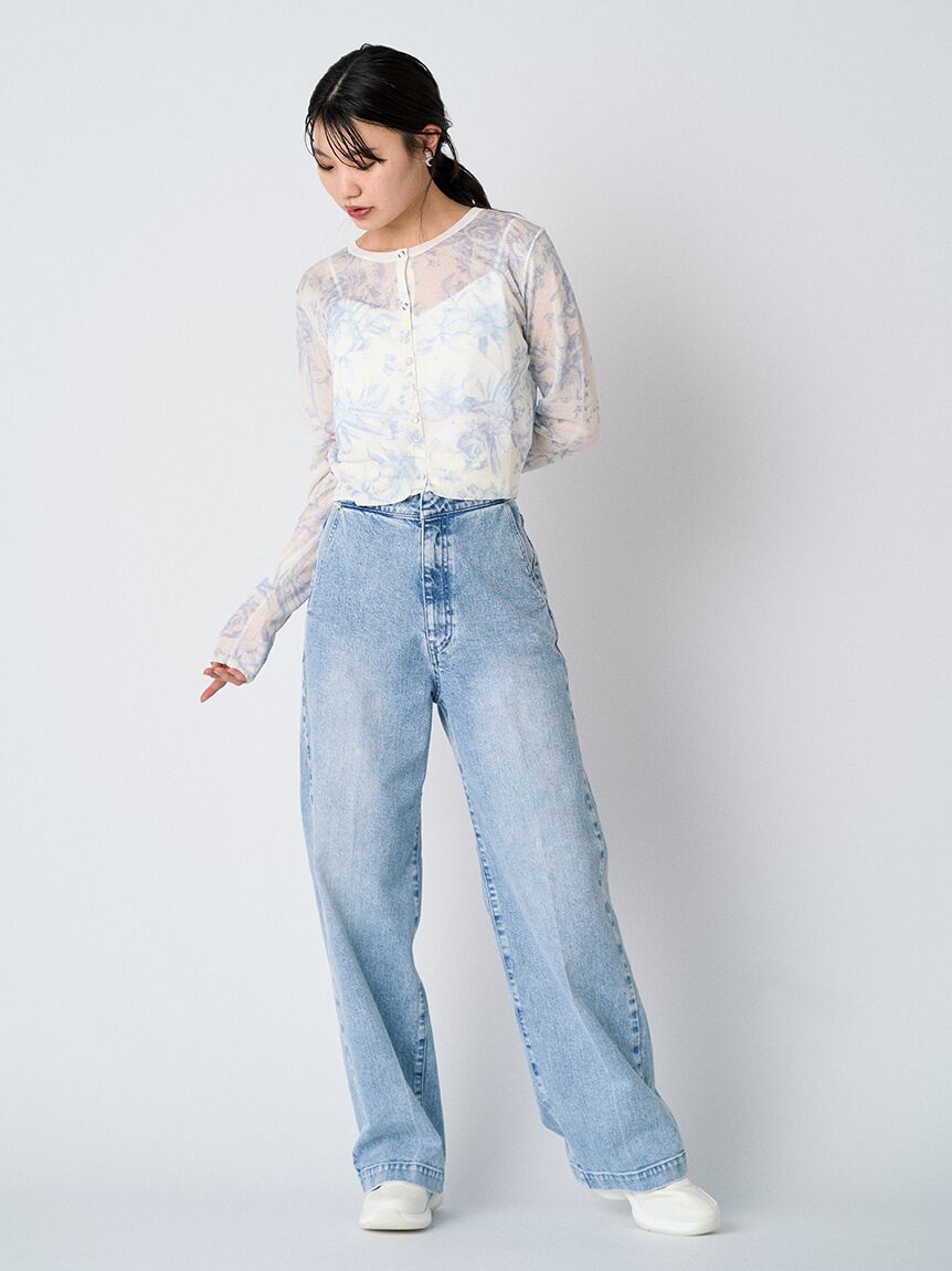 CELFORD「ストレートデニムパンツ」|デニム|