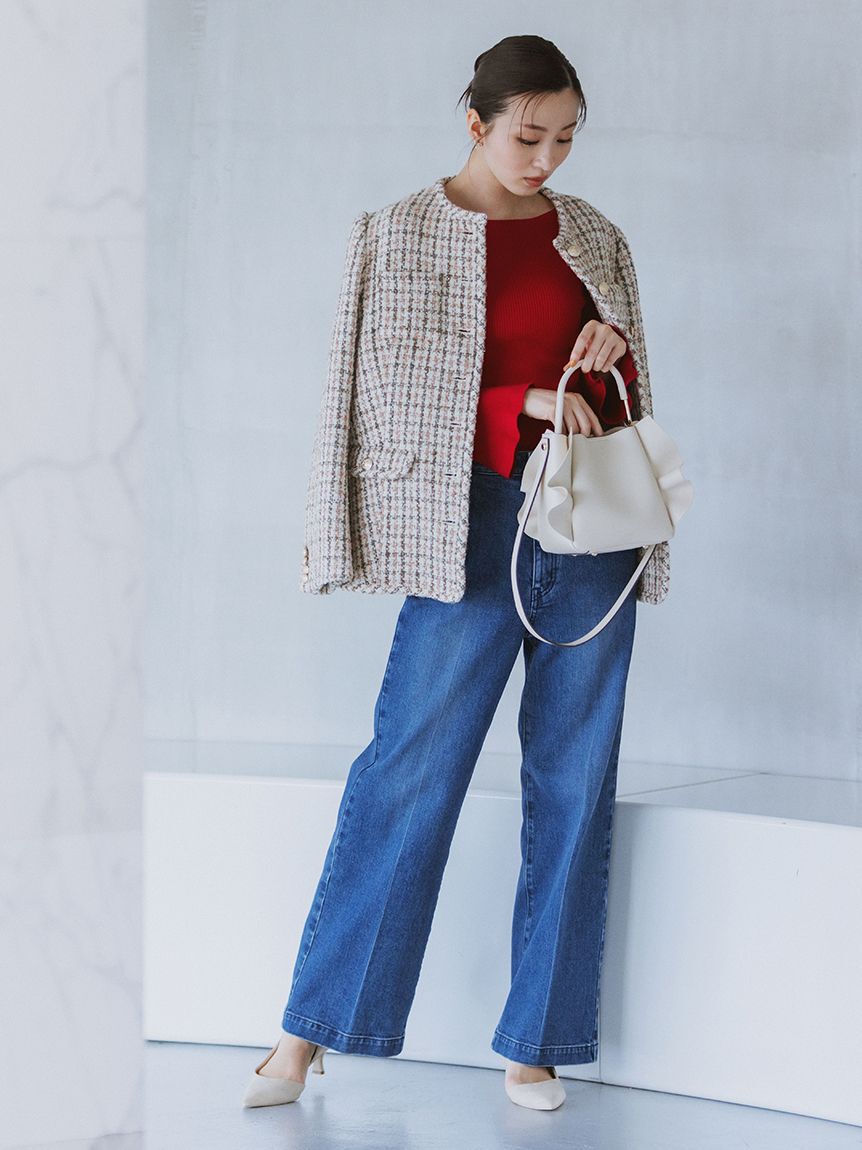 CELFORD「ストレートデニムパンツ」|デニム|