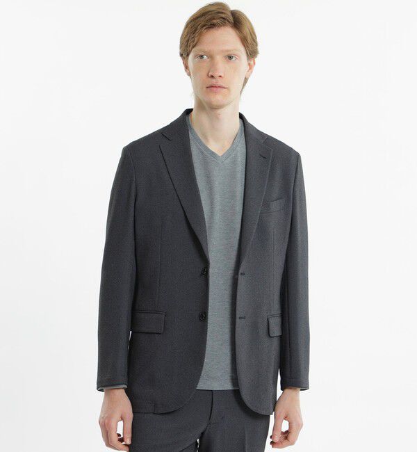 MACKINTOSH PHILOSOPHY「【WEB＆一部店舗限定】組織バリエーション ジャケット」|テーラードジャケット|グレーバーズアイ