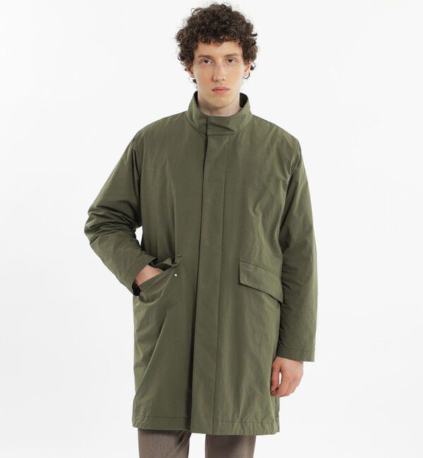 MACKINTOSH PHILOSOPHY「マイクロファイバータフタ 3WAY スタンドカラーモッズ with TAION」|その他|カーキ