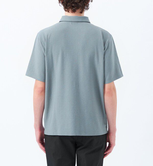 MACKINTOSH PHILOSOPHY「パイル調ドライミックス スキッパーポロ」|ポロシャツ|