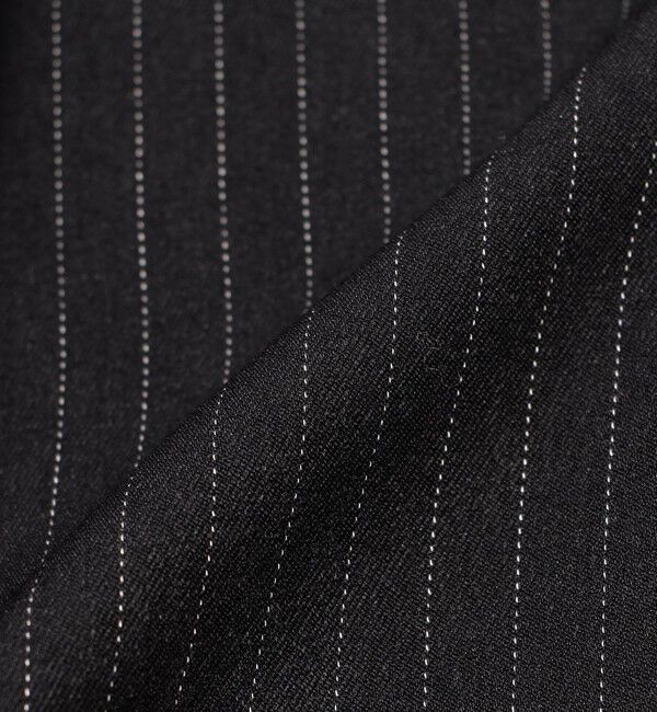  「ストライプクロップドジャケット」|テーラードジャケット|