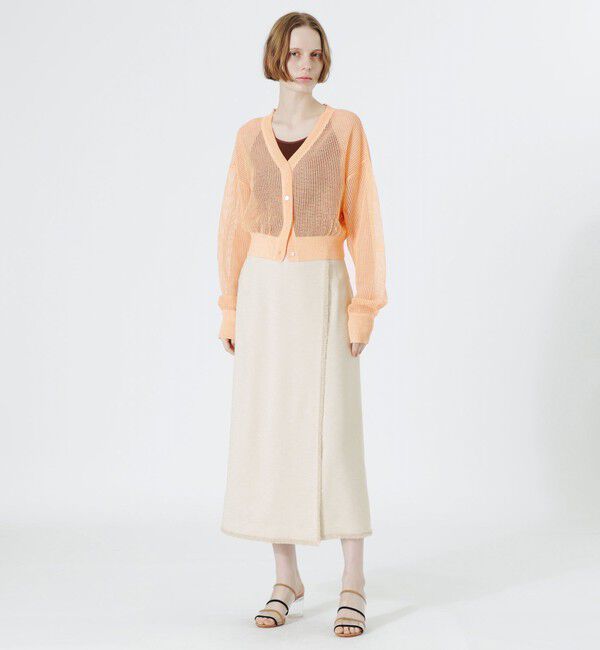  「メッシュニットカーディガン」|ニット・セーター|