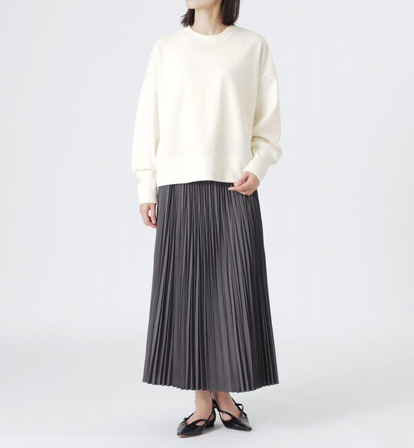  「ラメニットコーデュロイプルオーバー」|Tシャツ・カットソー|