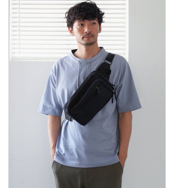 ikka「メランジスクエアボディバッグ」|その他|